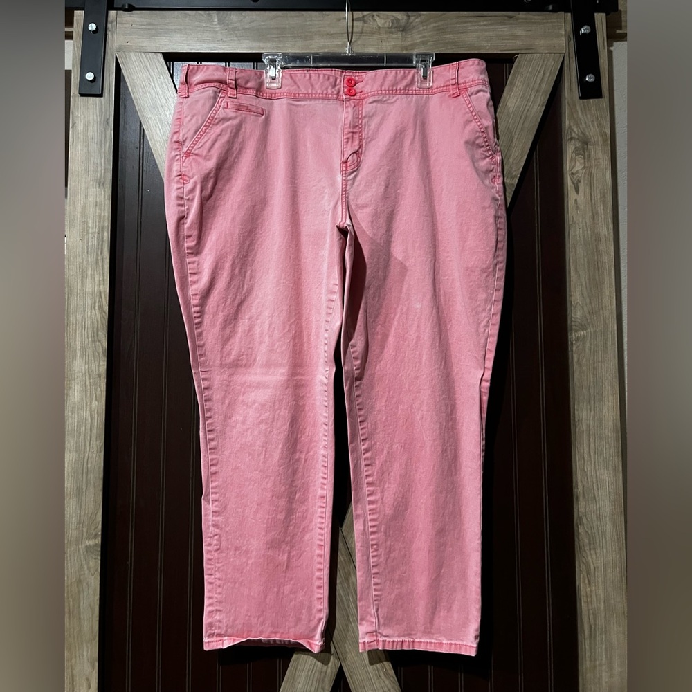 Lane Bryant Pink Straight Leg Women's Jeans